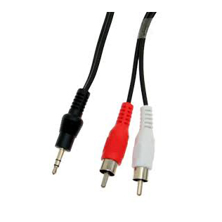 BIT FORCE kabel 3,5MM-2XRCA M/M 1,5m