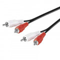 BIT FORCE kabel 2XRCA-2XRCA M/M 1,5m