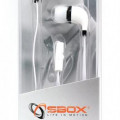 SBOX in-ear slušalice s mikrofonom EP-038 bijele