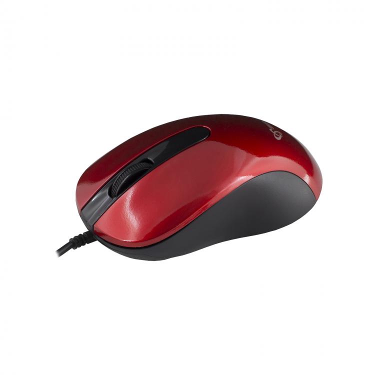 SBOX wired mouse M-901 red