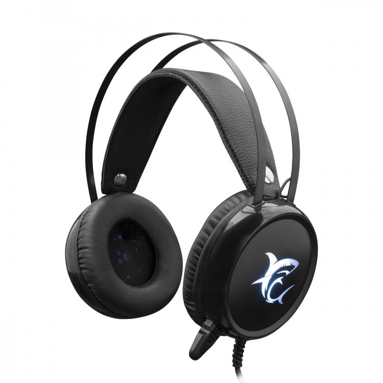WHITE SHARK gaming headphones MARGAY crne