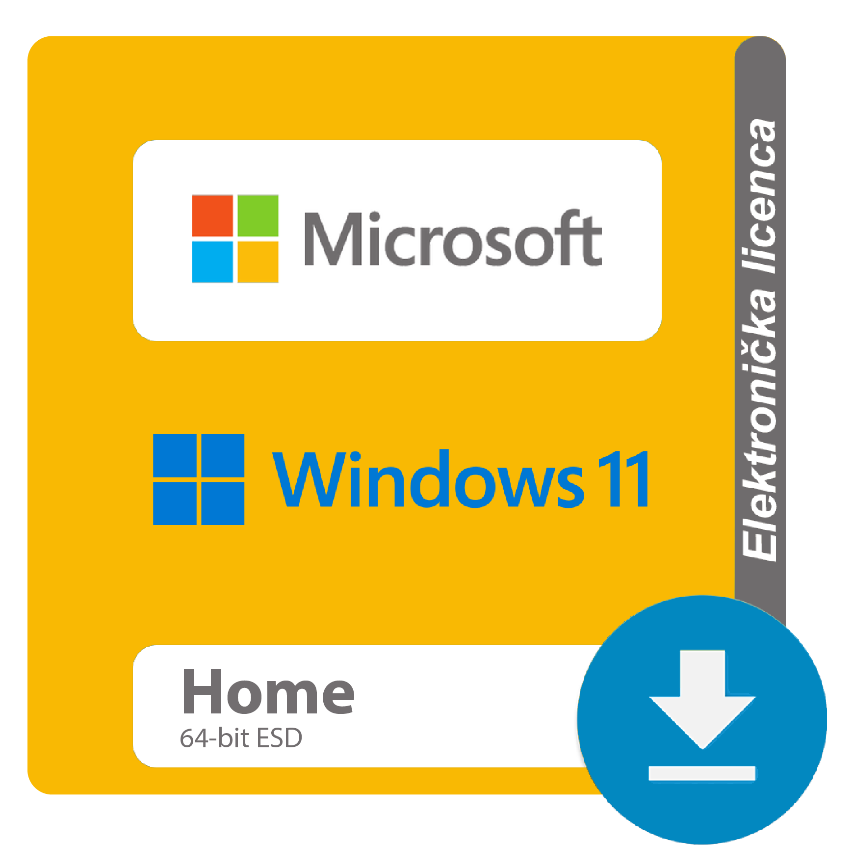 Microsoft Windows 11 Home 64-bit ESD elektronička licenca