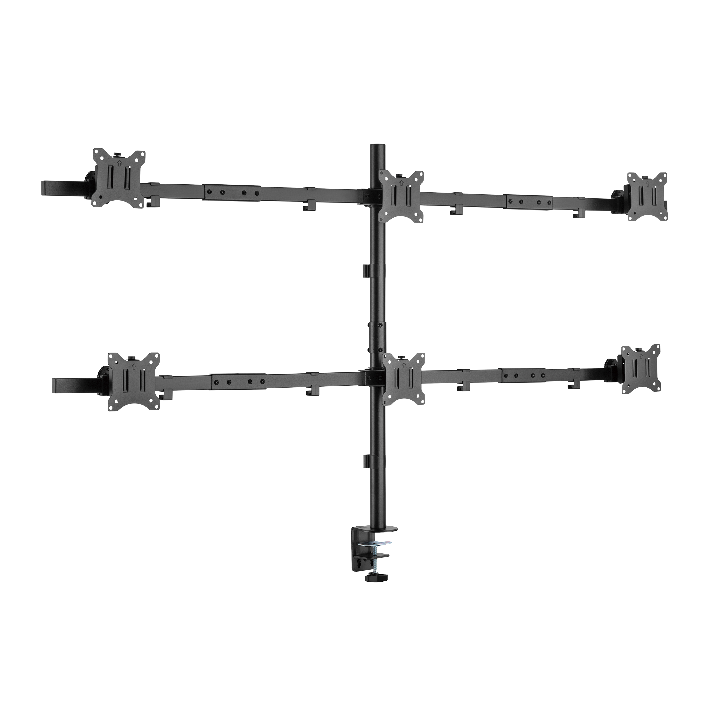 SBOX stolni nosač za 6 monitora LCD-352/6-2 okretni