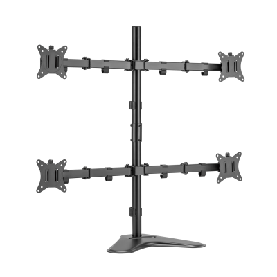 SBOX desktop stand for 4 monitors LCD-F048-2 full-motion