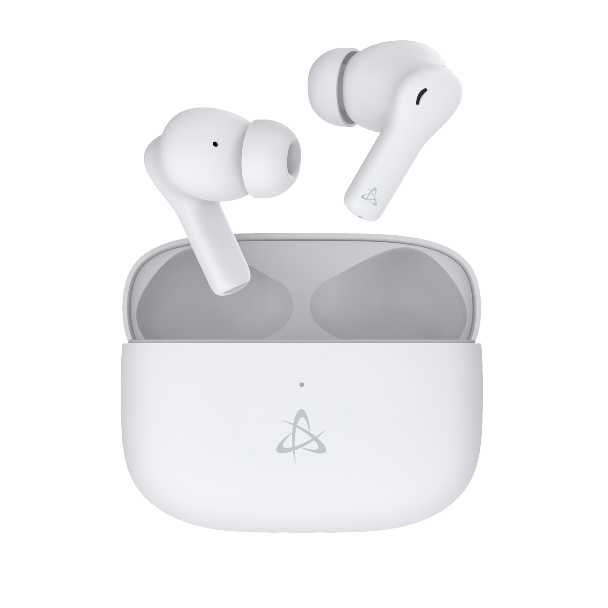 SBOX bluetooth earbuds with microphone EB-TWS54  white / ANC+ 4 Mic ENC