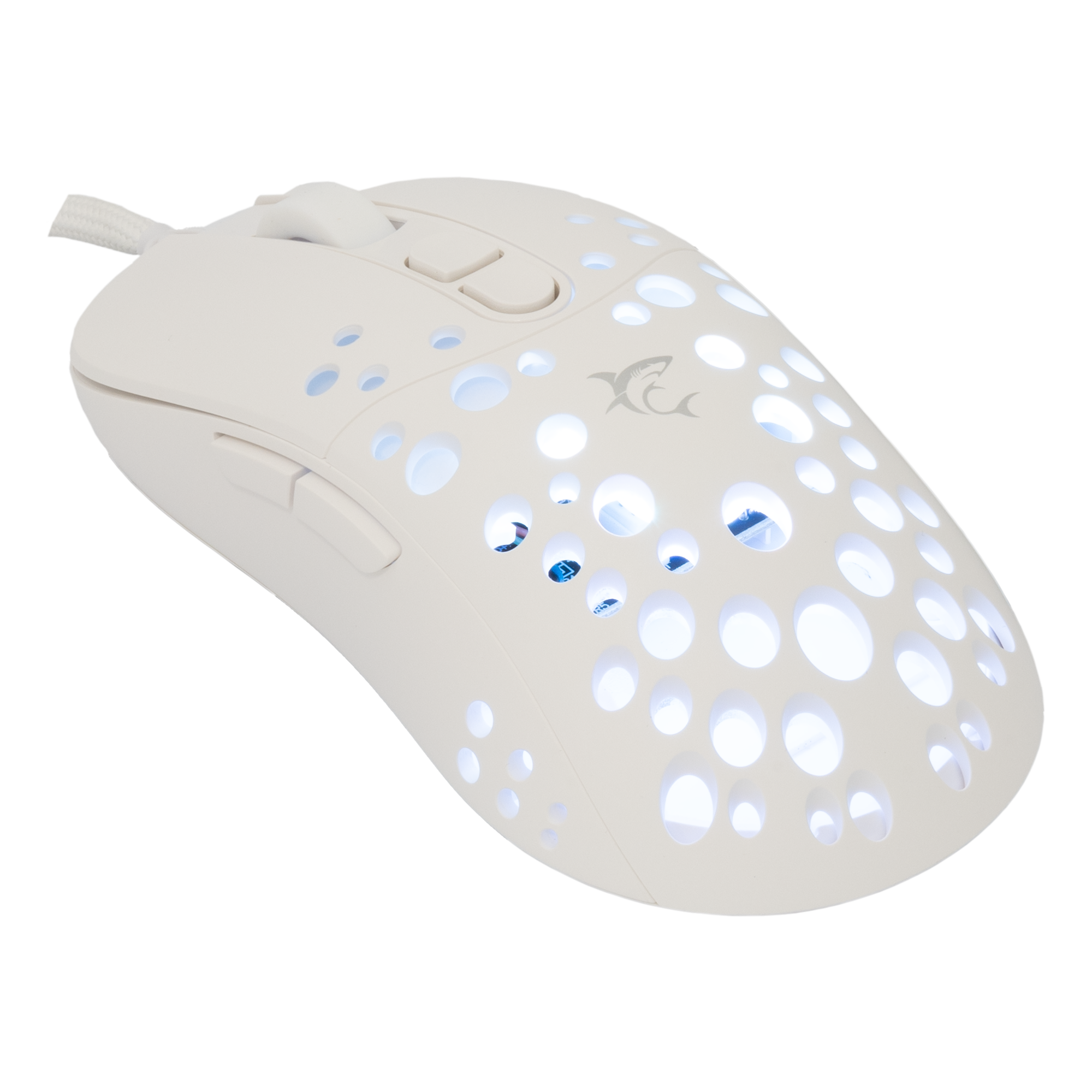 WHITE SHARK RGB gaming mouse GM-9004 TRISTAN-2 white 12.800dpi