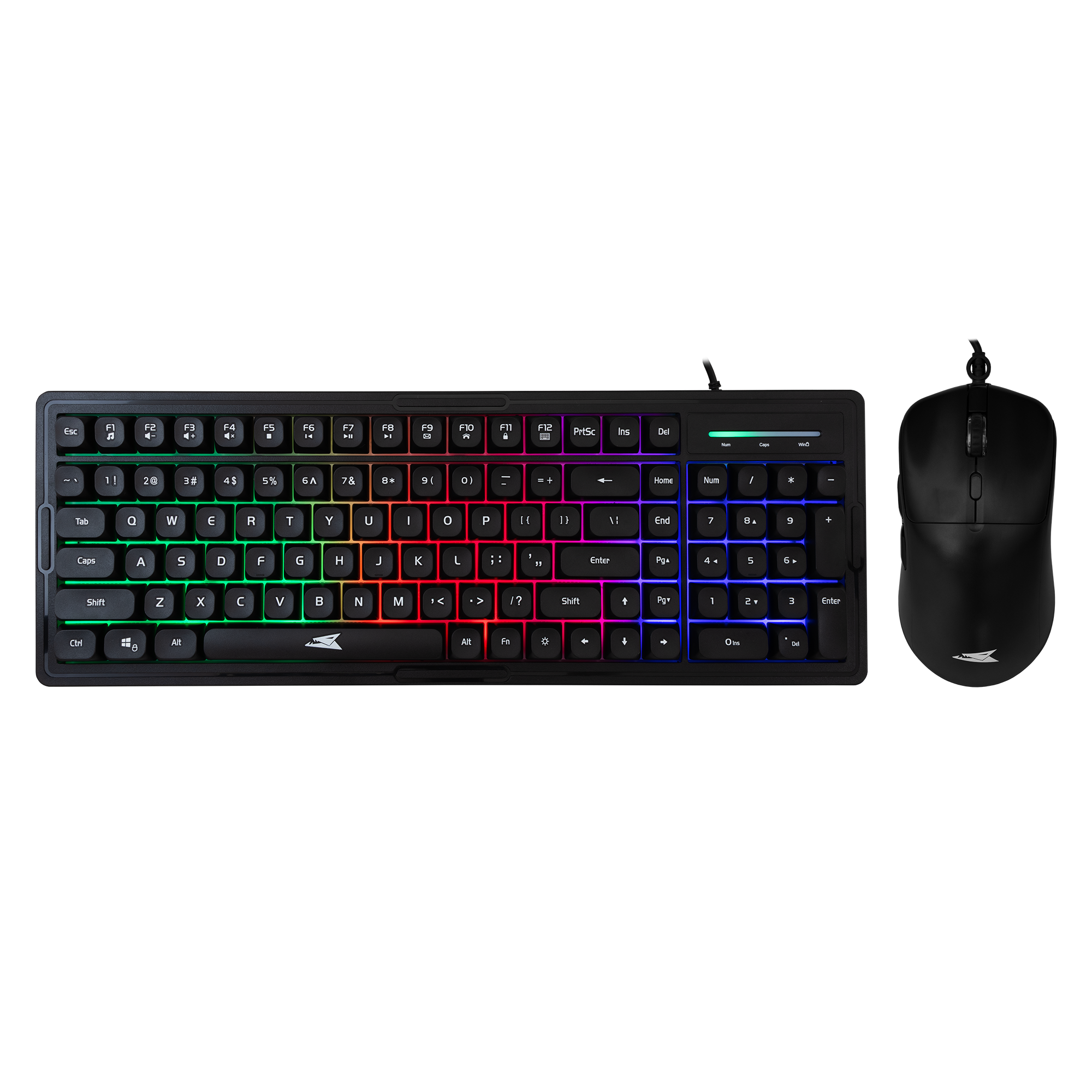 BARACUDA 2u1 gaming set BGC-011 ORCA keyboard+mouse black