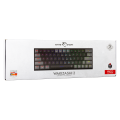 WHITE SHARK gaming mehanička tipkovnica  GK-002112V2  WAKIZASHI-2 crno siva crv.sw
