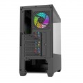 BIT FORCE Mid Tower ARGB Gaming PC Case SPARK ARGB-TG-PWM3