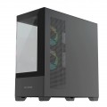 BIT FORCE Mid Tower ARGB Gaming PC Case SPARK ARGB-TG-PWM3