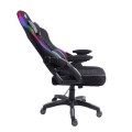 BIT FORCE RGB gaming stolica HYPNOSIS RGB-2D crna