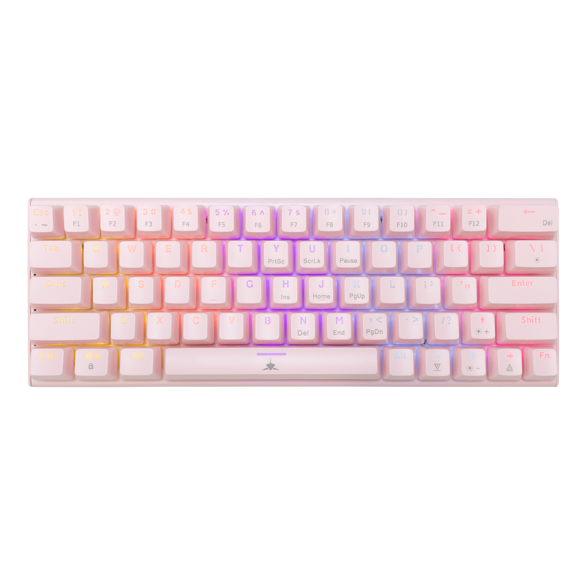 WHITE SHARK gaming mehanička tipkovnica  GK-004212V2  WAKIZASHI-2 roza pl.sw