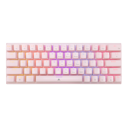 WHITE SHARK gaming mehanička tipkovnica  GK-004212V2  WAKIZASHI-2 roza pl.sw