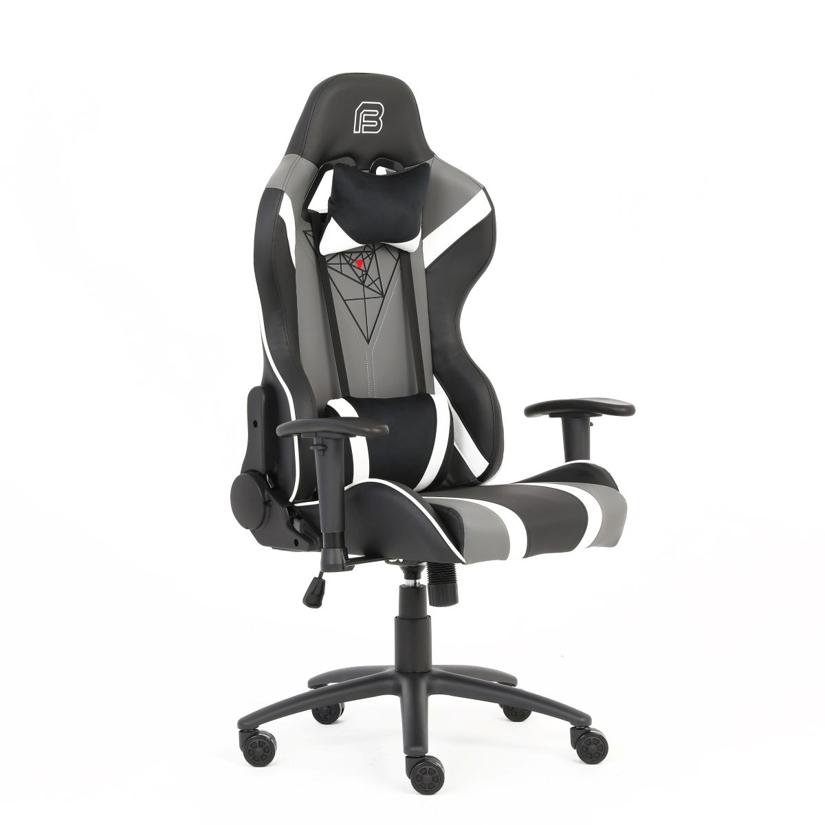 BIT FORCE gaming stolica DIABLO L-2D crno/sivo/bijela
