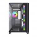 BIT FORCE Mid Tower ARGB Gaming PC kućište CUBE ARGB-TGC-PWM4