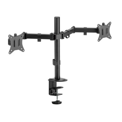 BIT FORCE  Tilt-Swivel Desktop 2 Monitor Mount BRACKET DMM-32-2M