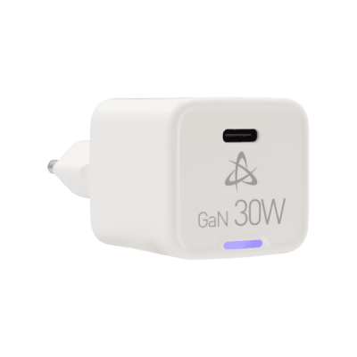 SBOX USB-C brzi zidni punjač HC-30 - 30W GAN bijeli