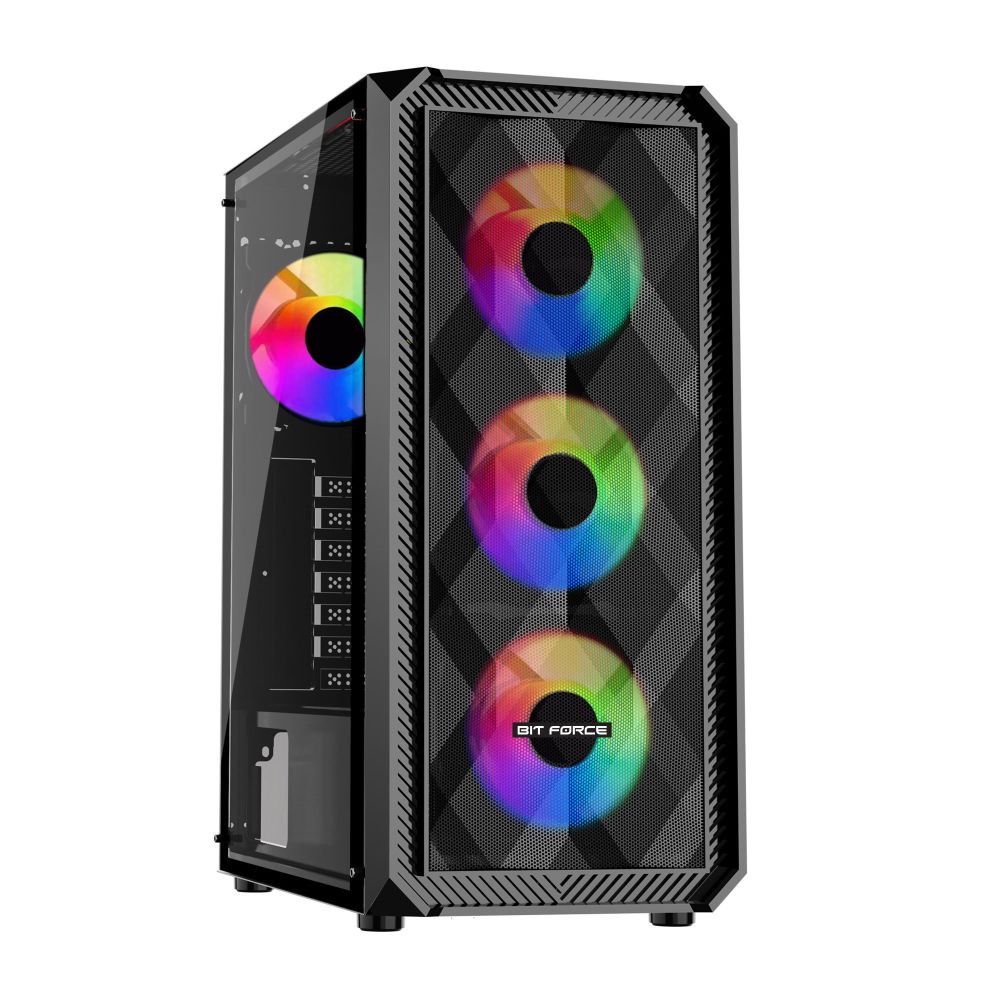 BIT FORCE računalo GAMER PC Ryzen 5 5600, 16GB DDR4, 1TB SSD, RTX 5060 8GB, W11P