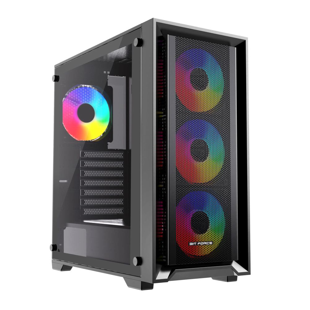 BIT FORCE računalo GAMER PC Ryzen 5 7500F, 16GB DDR5, 1TB SSD, RTX 5060 8GB, W11P