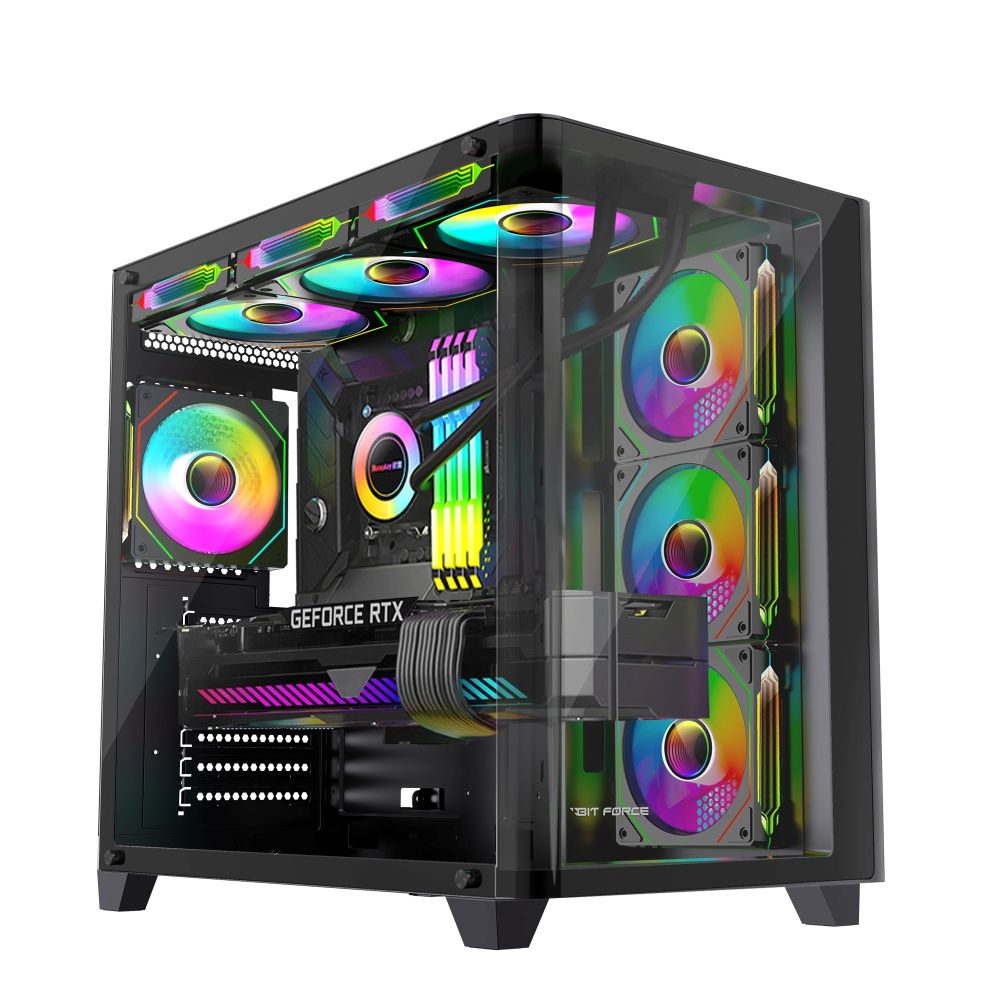 BIT FORCE computer GAMER PRO PC Ryzen 7 7800X3D, 32GB DDR5, 2TB SSD, RTX 5060Ti 16GB, W11P