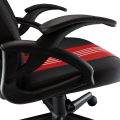 BARACUDA gaming chair ABALONE black/red