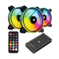 White Shark GCF-S028-004 NEBULA-2 Black ARGB Fan Kit