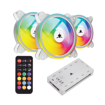 WHITE SHARK ARGB fan kit GCF-S028-005 NEBULA-2 White