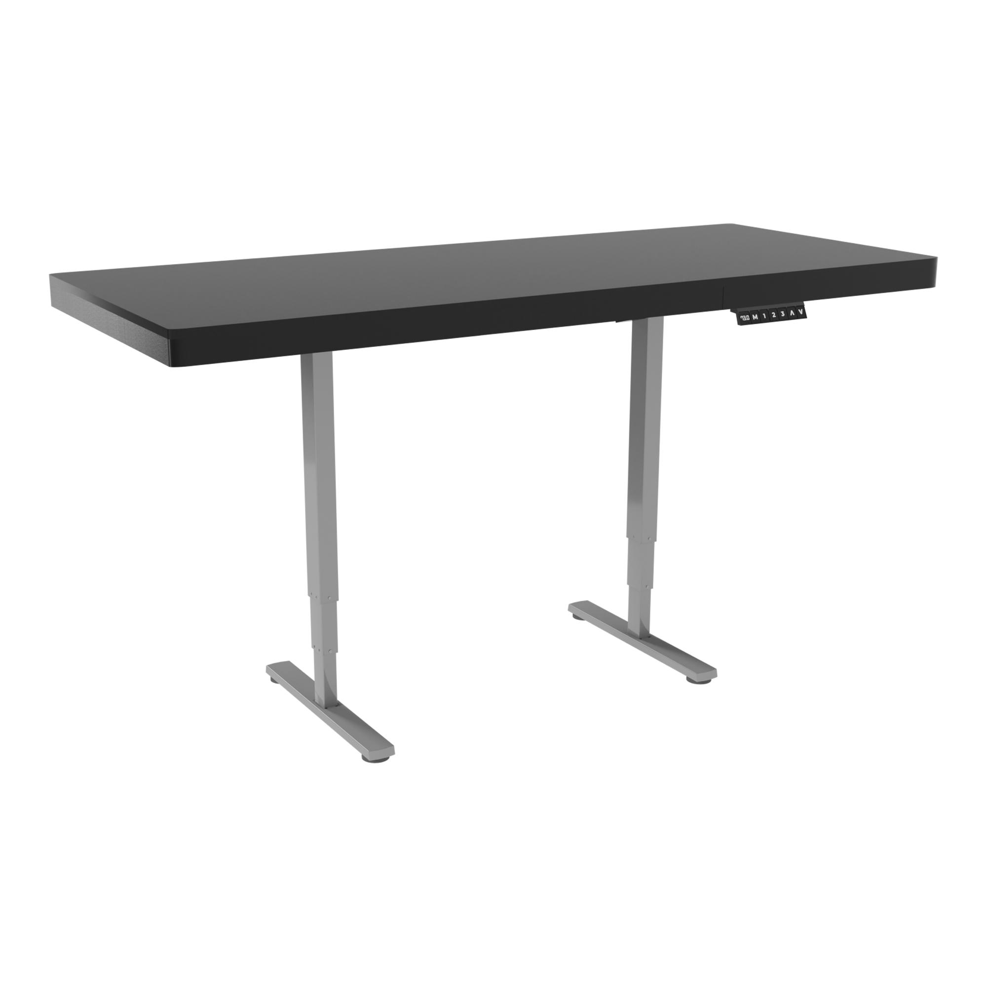 WHITE SHARK Electric Gaming Desk - Dual Motor WARLORD 138x68cm