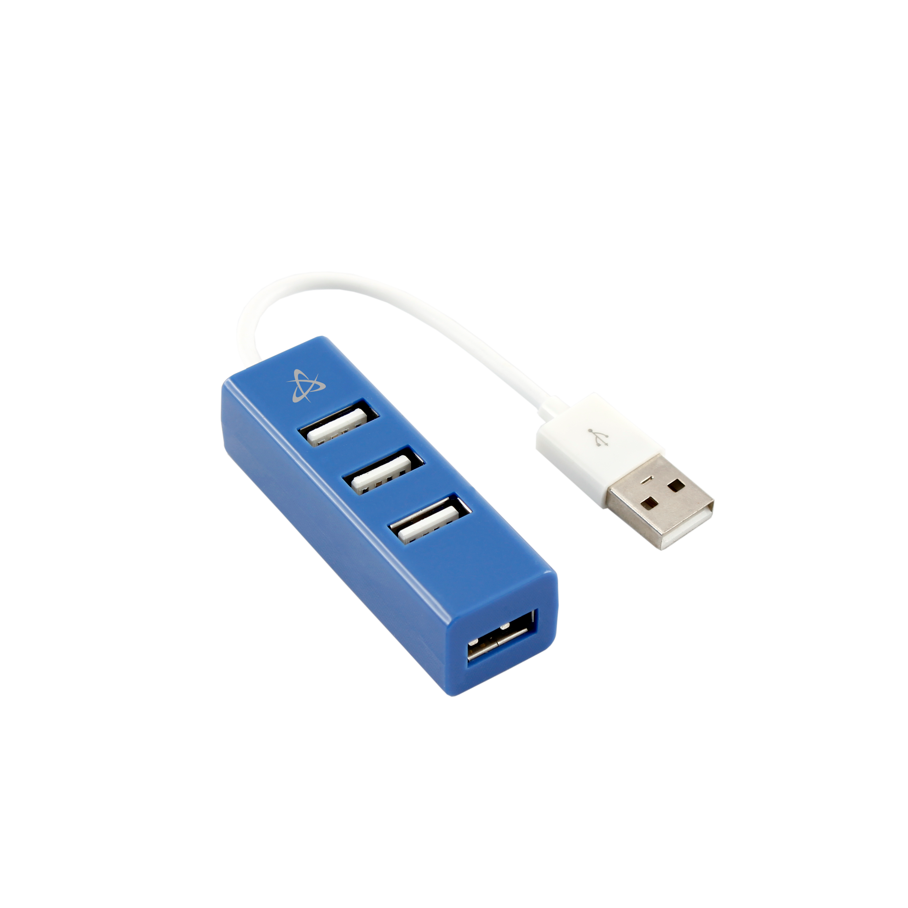 SBOX USB 2.0 hub H-204 4 utora plavi