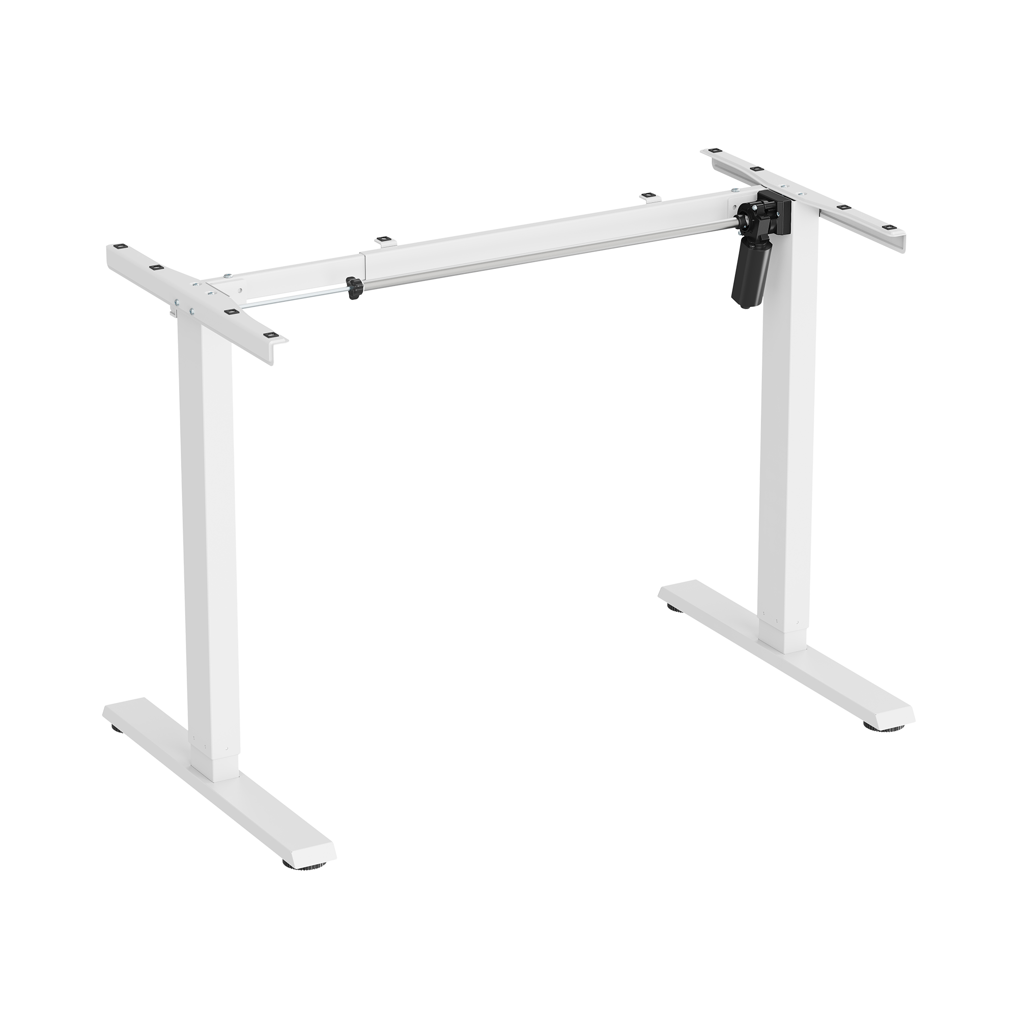 SBOX noge za stol MD252R-W bijele - 1 motor