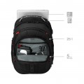WENGER nootebook ruksak PEGASUS BALLISTIC DELUXE 16", crni
