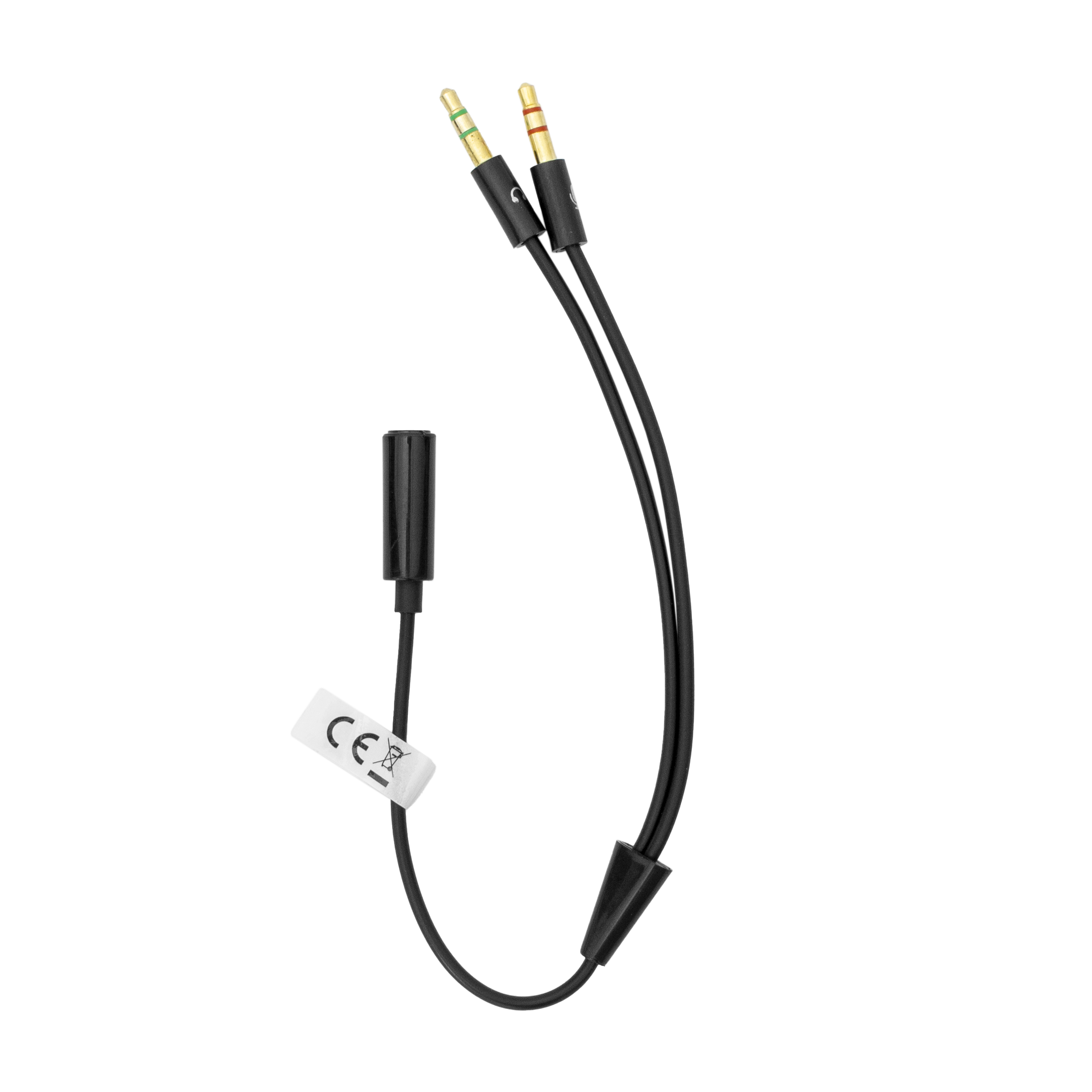 SBOX kabel 3.5mm 4-Pin-2x3-Pin F/M 0.2m
