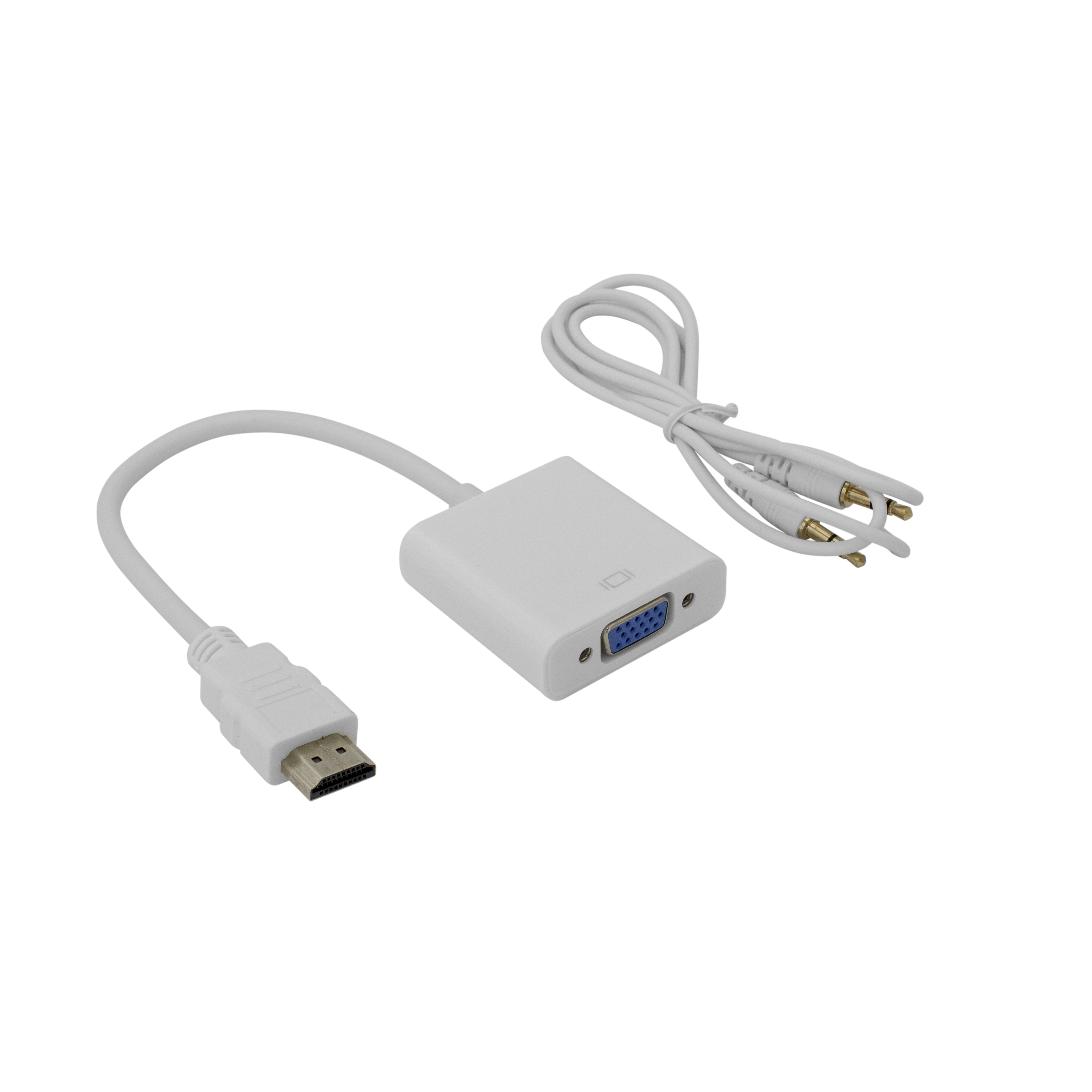 SBOX adapter HDMI-VGA + Audio adapter M/F