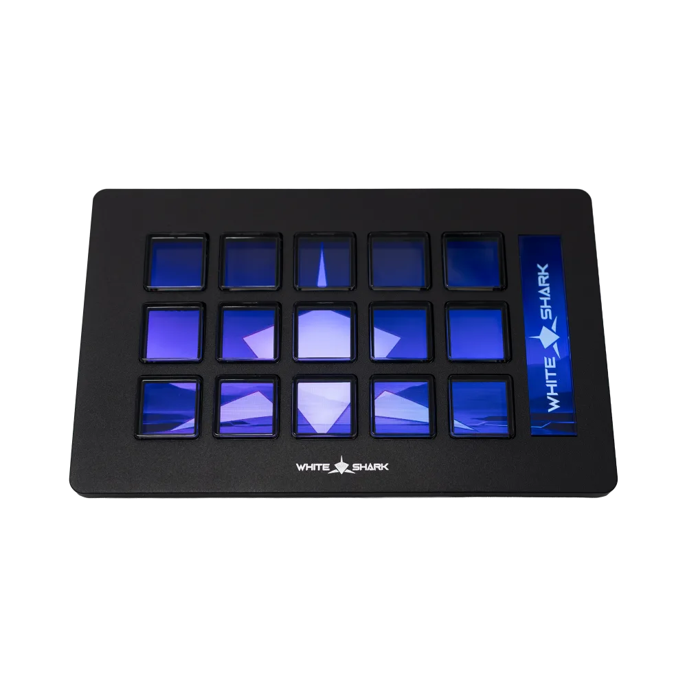 White Shark STREAM DOCK WSD-100 QILAUT / 15 keys - Black